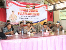 Polres Buleleng Terus Membangun Kedekatan dengan Masyarakat Melalui Program 'Jumat Curhat'