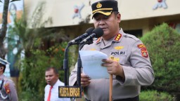 Polresta Denpasar Gelar Upacara Sertijab dan Pengambilan Sumpah