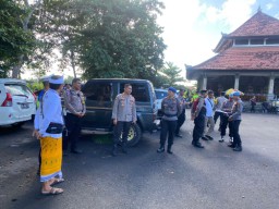 Pengamanan Intensif Polres Klungkung untuk Kegiatan Melasti di Bali, Menjaga Tradisi dan Kamseltibcarlantas