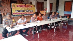 Polresta Denpasar Gelar Kegiatan 'Minggu Kasih', guna Tingkatkan Hubungan Polisi-Masyarakat
