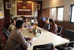 Kapolres Klungkung Terima Kunjungan dari AFP Australia, untuk Perkuat Kerja Sama Penanggulangan Kejahatan