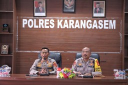 Kapolres Karangasem Pimpin Rapat Tindak Lanjut Arahan Kapolda Bali, Menjelang World Water Forum ke-10