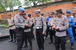 Polda Bali Gelar Giat Gaktibplin di Polres Karangasem, Wujud  Meningkatkan Profesionalisme Personel
