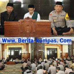 Peringatan Nuzulul Qur'an 1445 H Tahun 2024 di Polres Bondowoso Berlangsung Khidmat 