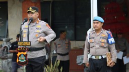 Polresta Denpasar Gelar Upacara Korps Rapor Perwira Pengabdian dan Wisuda Purna Bakti