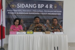 Polres Bandara Ngurah Rai Gelar Sidang BP4R