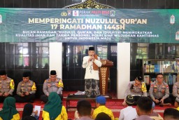 Tingkatkan Iman dan Taqwa Polres Pelabuhan Tanjung Perak Peringati Nuzulul Qur'an