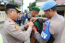 Apel Gelar Pasukan Operasi Ketupat Jaya-2024 Polres Pelabuhan Tanjung Priok