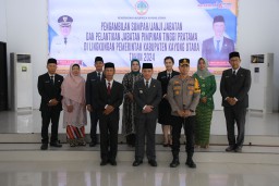 Pj Bupati Romi Lantik 4 Pejabat Eselon 2b, Ini Nama-Namanya