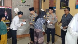 Santunan dan Doa Bersama xi Gelar Polsek Cakung Dalam Bulan Ramadhan Penuh Berkah