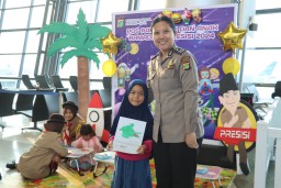 Arus Mudik Lebaran, Polresta Bandara Soetta Hadirkan Pos Ramah Ibu dan Anak
