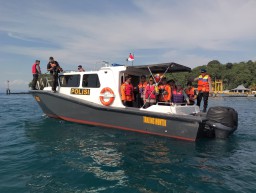 Amankan Mudik Kapolres Karangasem Gelar Patroli Gabungan di Perairan Karangasem Terkait Ops Ketupat Agung 2024