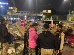 Tim TP3 Polres Metro Jaktim Amankan Remaja Yang Konvoi di Malam Takbir