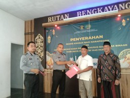 Sebanyak 106 Orang Warga Binaan Pemasyarakatan Rutan Kelas IIB Bengkayang Mendapatkan Remisi Khusus Pada Hari Raya Idul Fitri 1445 Hijriah