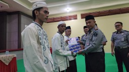 1074 Narapidana Lapas Porong Terima Remisi Khusus Idul Fitri