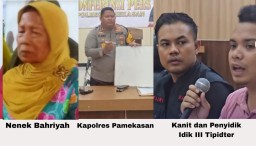 Polres Pamekasan Tetapkan Nenek Tua Bahriyah Tersangka, Praktisi Hukum : Layaknya Sinetron