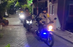 Polsek Simokerto Intensifkan Patroli Rumah Kosong Saat Mudik Lebaran