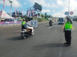 Satgas III Operasi Ketupat Agung 2024 Antisipasi Kepadatan Arus Lalu Lintas di Karangasem, Bali