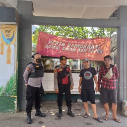 Polsek Matraman Maksimalkan Patroli Rumsong Yang Ditinggal Mudik Penghuninya