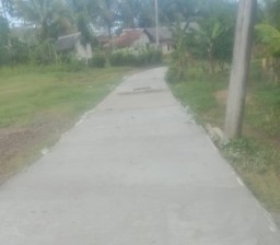 Warga Berikan Apresiasi Atas Pembangunan Jalan Rabat Beton Sukses di Bangun Oleh Pemdes Tanjungan Melalui Pemanfaatan Dana Desa Tahun 2024