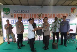 Kabag Ren Polres Metro Jakarta Timur Hadiri Halal Bihalal Dalam Peduli Lingkungan Hidup 