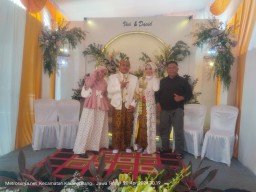 Mohammad David Firmansyah Wakil Pimpinan Redaksi Media Metrosurya Langsungkan Akad Nikah ke Pelaminan