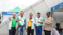 Kapolres Metro Jakarta Timur Hadiri Jalan Santai Dalam Rangka Perayaan HUT 100 Tahun POR MAESA