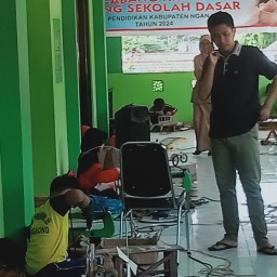 Dinas Pendidikan Kabupaten Nganjuk Adakan Lomba FlS2N Tingkat SD