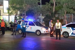 Cegah Tawuran, Polres Tanjung Perak Gelar Patroli Skala Besar Gabungan TNI -Polri