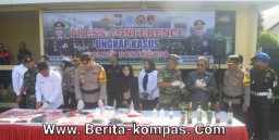 Selama Ramadhan, Polres Bondowoso Ungkap Puluhan Kasus Hasil Operasi Pekat