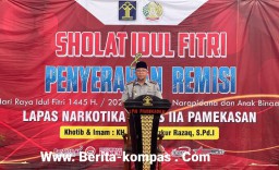 Sebanyak 159.557 Narapidana dan Anak Binaan Muslim Terima Remisi Serta Pengurangan Masa Pidana di Idulfitri 1445 Hijriah