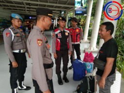 Intensifikasi Patroli Polres Kawasan Bandara I Gusti Ngurah Rai Jelang Word Water Forum ke-10, guna Ciptakan Situasi Kamtibmas yang Kondusif