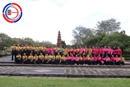 Sinergi TNI-Polri Diperkuat Melalui Olahraga Bersama di Karangasem