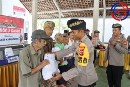 Kapolres Karangasem Memimpin 'Minggu Kasih' di Griana Kangin, Respons Aspirasi Masyarakat dan Komitmen Polri