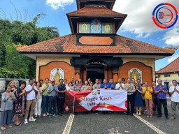 Polda Bali Gelar Program Minggu Kasih di Gereja Katolik, Mempererat Silaturahmi dan Aspirasi Masyarakat