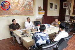 Kapolres Klungkung Terima Audiensi Ketua MUI, Persiapan Tabligh Akbar &amp; Halal Bihalal Menuju Kebhinekaan