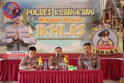 Kapolres Klungkung Dorong Peningkatan Peran Bhabinkamtibmas dalam Layanan Masyarakat
