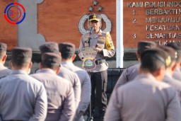 Polres Karangasem Siagakan 30 Personel Jelang Libur Panjang