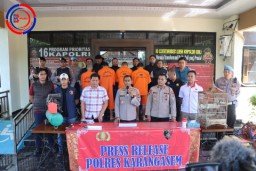 Operasi Sikat 2024 Berhasil Ungkap 6 Kasus Pencurian di Karangasem, Kapolres Minta Masyarakat Tingkatkan Kewaspadaan
