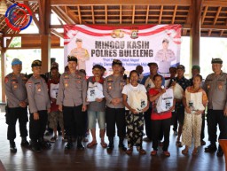 Polres Buleleng Gelar Minggu Kasih, guna Sukseskan World Water Forum ke-10 di Bali