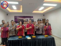 Penguatan Tindak Pidana Melalui Medsos, Sosialisasi Hukum di Polres Bandara I Gusti Ngurah Rai