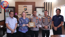 Membangun Sinergi Internasional, Australian Federal Police dan Polres Karangasem Perkuat Kerja Sama