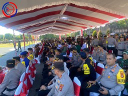 Kapolres Klungkung Hadiri Apel Gelar Pasukan, guna Pengamanan KTT World Water Forum ke-10 di Bali