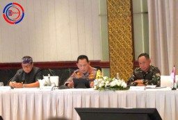 Kapolri dan Kapolda Bali Pimpin Rapat Koordinasi Menjelang World Water Forum 2024