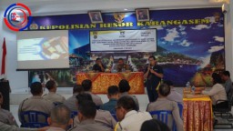 Persiapan Pensiun, Polres Karangasem Gelar Sosialisasi Asabri dan Layanan Perbankan