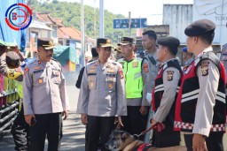 Pengamanan Ketat di Pelabuhan Padangbai Jelang KTT WWF ke-10 di Bali