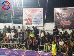Gemuruh Pertandingan dan Keamanan, Polsek Nusa Penida Amankan Turnamen Bola Voli Putra Karana The Angkal Cup IV 2024