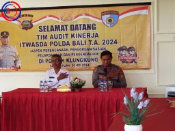 Audit Kinerja Tahap I 2024, Polsek Klungkung Komitmen Tingkatkan Profesionalisme dan Pelayanan