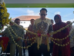 Pj. Gubernur Adhy Karyono Meresmikan Gedung Rawat Jalan dan Penunjang Terpadu RSUD Husada Prima