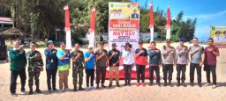 Kadisnaker Bengkayang Peringati Hari Buruh Internasional 1 Mei 2024 di Pantai Mimiland, Kerja Bersama Wujudkan Pekerja Buruh Yang Kompeten